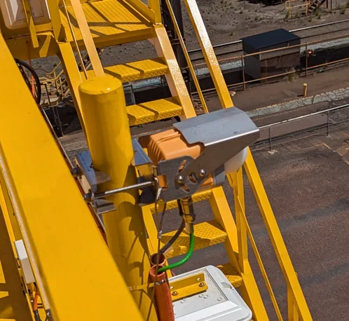 Crane equipment and sensors